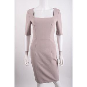 Les Copains Womens Sheath Dress IT 40 US 4 Pastel Purple Stretch NWT
